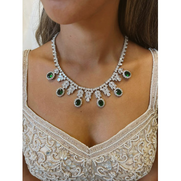 CARINA JEWELLERY SET (Green)