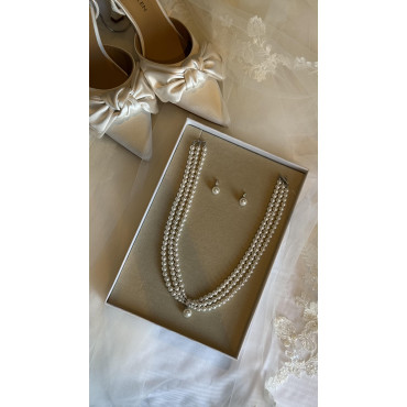 TRIO DROP PEARL SET