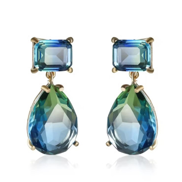 TOURMALINE DROP EARRINGS