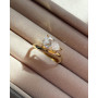 PEAR CUT ZIRCONIA RING