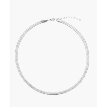 ITALIAN FLAT CHAIN NECKLACE