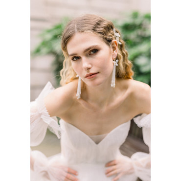 SEASHELL LONG EARRINGS